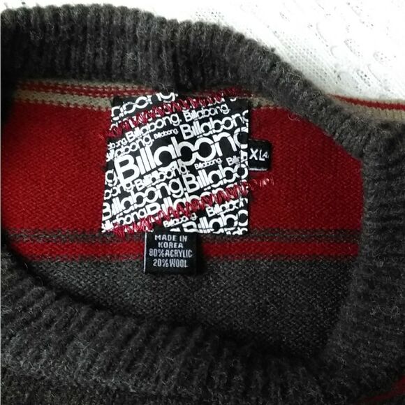 Men's Billabong Sweater Sz XL - Picture 6 of 9